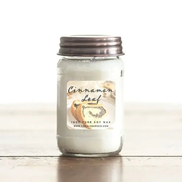 CINNAMON LOAF PURE SOY CANDLE 16OZ - MeadeuxCINNAMON LOAF PURE SOY CANDLE 16OZCandlesMeadeux