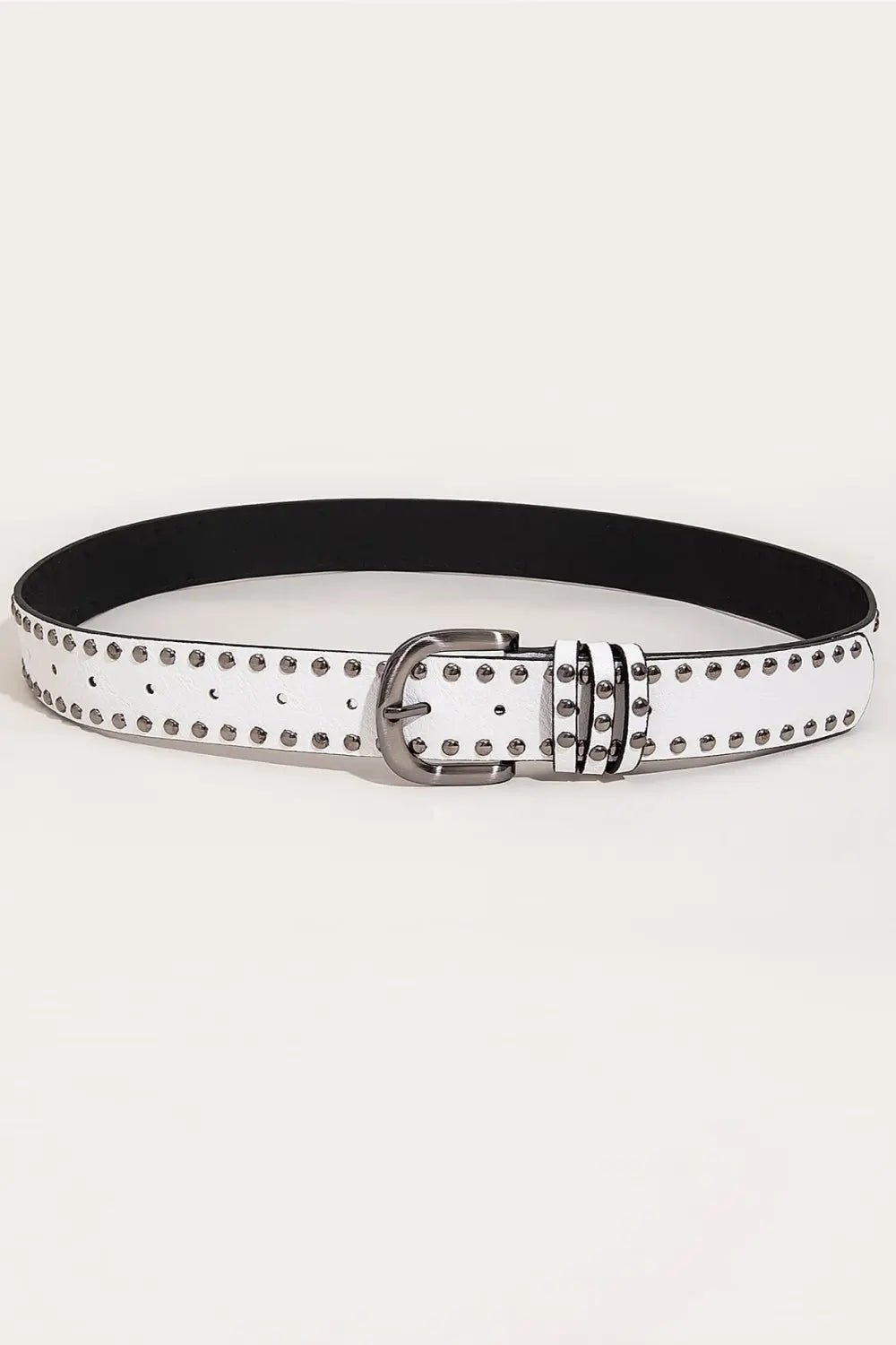LEATHER STUDDED BELT FOR WOMENS - MeadeuxLEATHER STUDDED BELT FOR WOMENSAccessoriesMeadeux