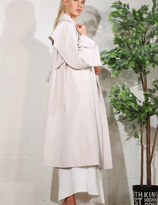 POLLY OVERSIZED LONG TRENCH COAT - MeadeuxPOLLY OVERSIZED LONG TRENCH COATJacketMeadeux