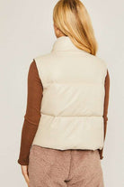PU Padded Vest Meadeux