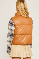 PU Padded Vest Meadeux