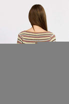 ROUND NECK CROCHET TOP WITH BELL SLEEVES Meadeux