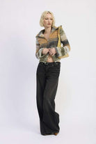 TURTLE NECK ZIP UP Meadeux
