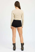 CROPPED SWEATER CARDIGAN Meadeux