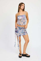 RUFFLE BOW CAMI TOP Meadeux