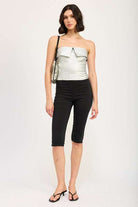 FOLD OVER CORSET TOP Meadeux