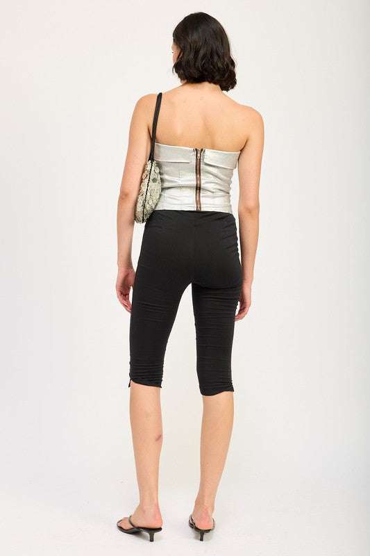 FOLD OVER CORSET TOP Meadeux