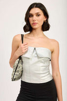 FOLD OVER CORSET TOP Meadeux