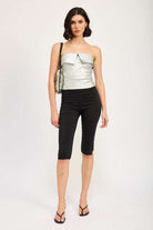 FOLD OVER CORSET TOP Meadeux