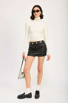GROMMET MICRO MINI SKIRT Meadeux
