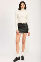 GROMMET MICRO MINI SKIRT Meadeux