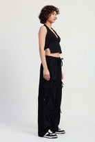 FRENCH TERRY HALTER TOP Meadeux