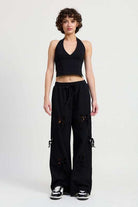 FRENCH TERRY HALTER TOP Meadeux