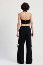 FRENCH TERRY HALTER TOP Meadeux
