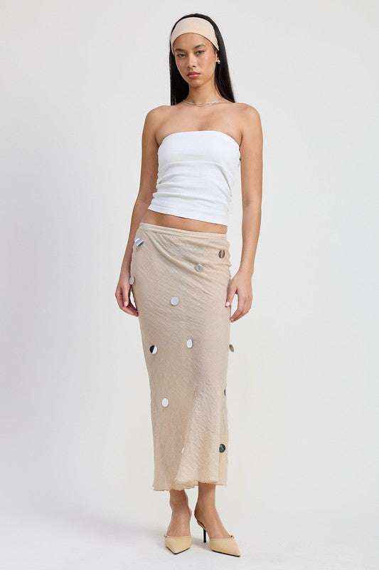 MAXI BIAS SKIRT Meadeux
