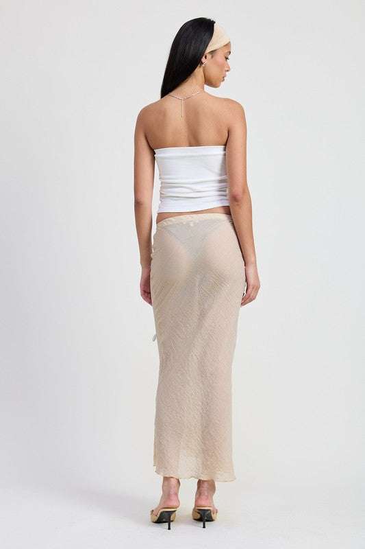 MAXI BIAS SKIRT Meadeux
