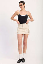 CARGO MINI SKIRT Meadeux