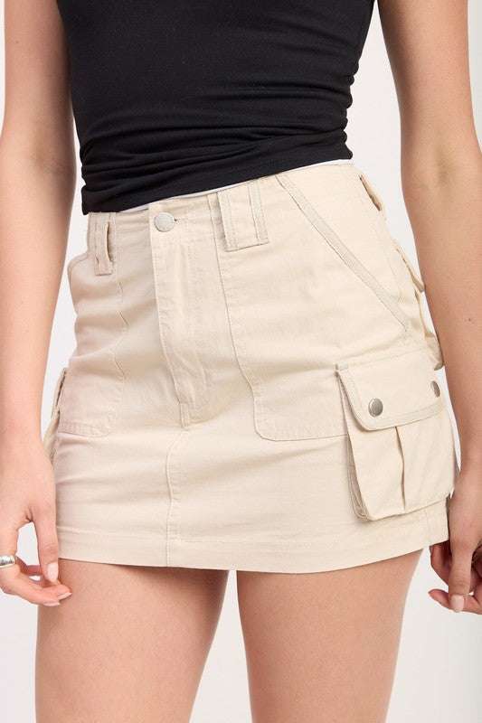 CARGO MINI SKIRT Meadeux