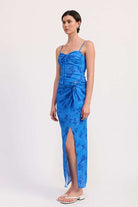 FLORAL WRAPPED SARONG SKIRT Meadeux