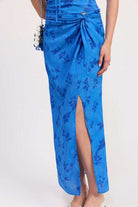FLORAL WRAPPED SARONG SKIRT Meadeux