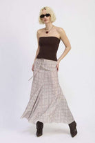 LACE UP TUBE SWEATER TOP Meadeux