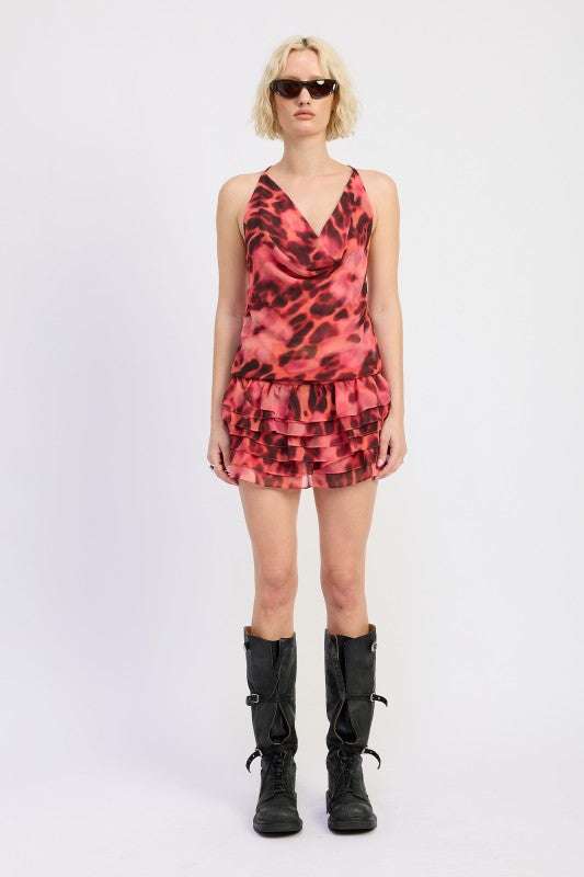 LOW WAISTED MIN RUFFLE SKIRT Meadeux