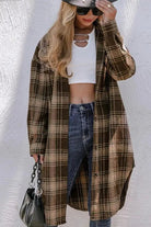 LOLA OVERSIZED PLAID LONG SHACKET - MeadeuxLOLA OVERSIZED PLAID LONG SHACKETTopsMeadeux