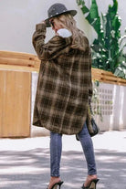 LOLA OVERSIZED PLAID LONG SHACKET - MeadeuxLOLA OVERSIZED PLAID LONG SHACKETTopsMeadeux