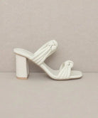 OPEN TOE CHUNKY BLOCK HEEL STRAPPY SANDALS - MeadeuxOPEN TOE CHUNKY BLOCK HEEL STRAPPY SANDALSShoesMeadeux