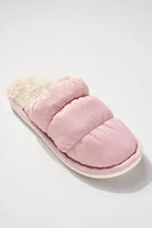 PUFFER SHERPA LINED SLIPPERS - MeadeuxPUFFER SHERPA LINED SLIPPERSShoesMeadeux