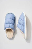 PUFFER SHERPA LINED SLIPPERS - MeadeuxPUFFER SHERPA LINED SLIPPERSShoesMeadeux