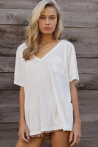 SIMPLE ESSENTIAL PLAIN OVERSIZED BASIC T-SHIRTS - MeadeuxSIMPLE ESSENTIAL PLAIN OVERSIZED BASIC T-SHIRTSTopsMeadeux