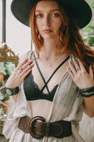 STRAPPY LACE BRALETTE TOP - MeadeuxSTRAPPY LACE BRALETTE TOPBramiMeadeux